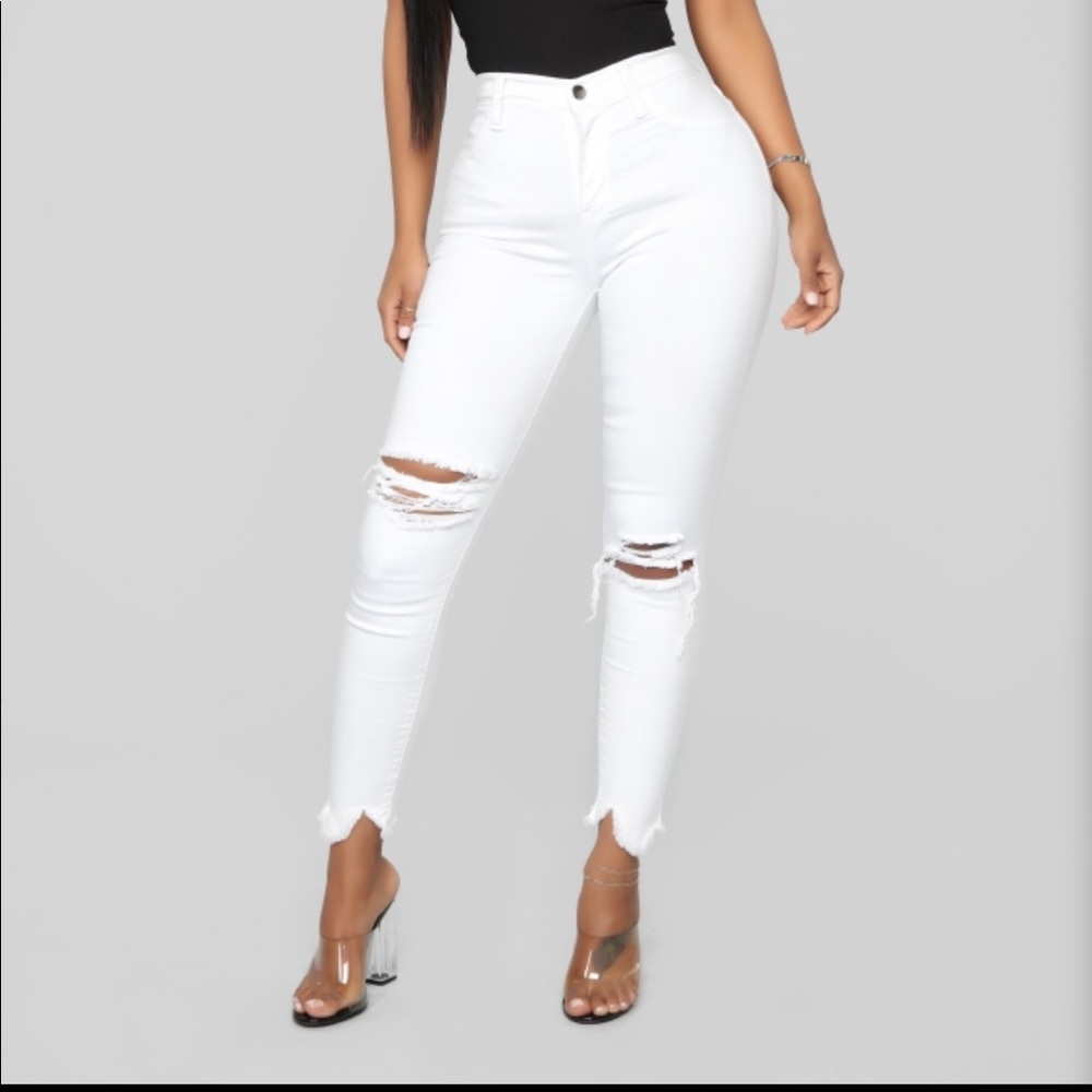 Fashion Nova High Rise Jeans